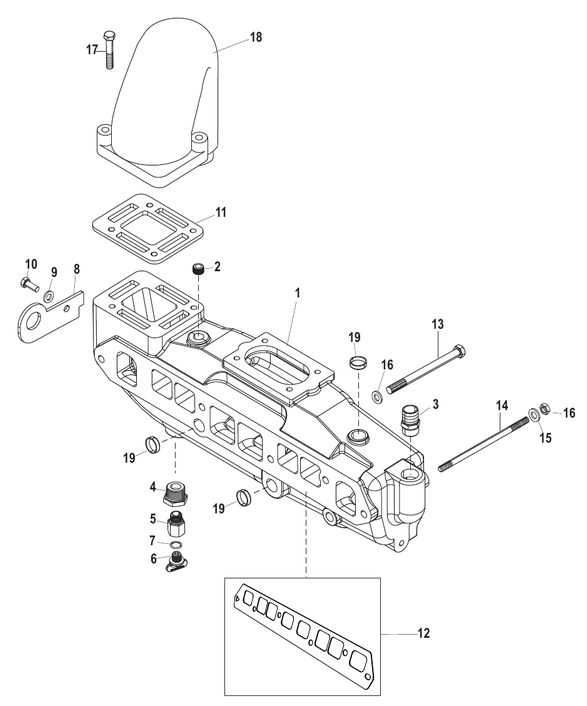 intake exhuast manifold